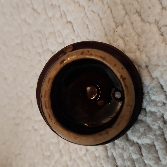 Vintage70's Japanese dragon chocolate mocha mousse brown oriental ceramic teapot - Picture 9 of 10